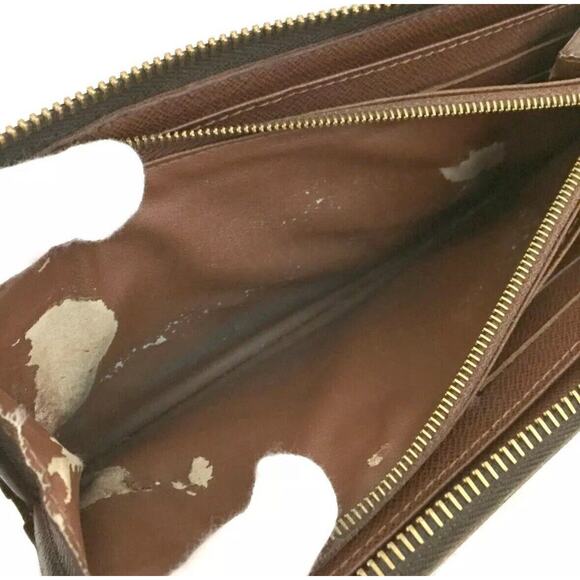 Authentic Louis Vuitton Monogram Portefeiulle Astrid Long Wallet Brown/4AF1108 - Picture 7 of 8